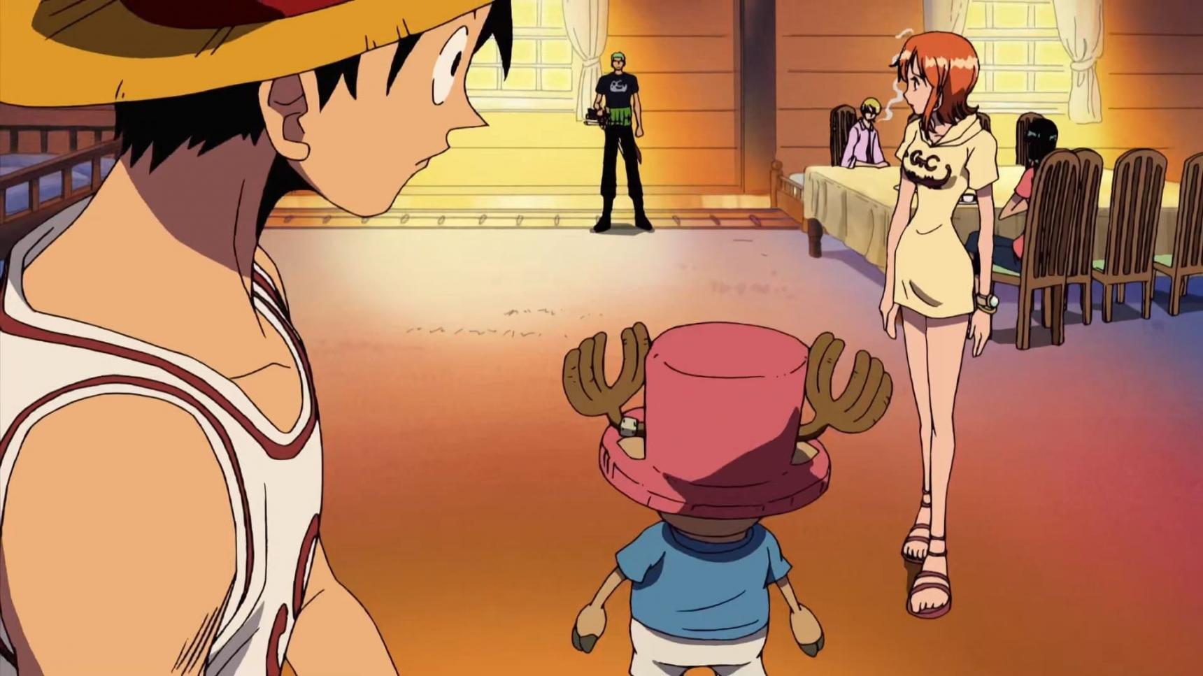 Poster del episodio 323 de One Piece online