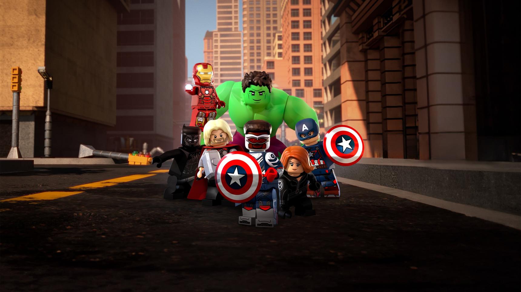 Fondo de pantalla de la película LEGO Marvel Avengers: Código rojo en PeliculasYonkis gratis
