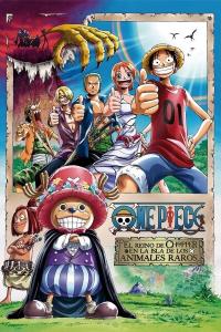 Poster One Piece: El reino de Chopper en la isla de los animales raros